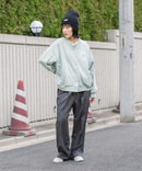 【BEVERLY HILLS POLO CLUB/ビバリーヒルズポロクラブ】ミニ裏毛 Vネックルーズシルエットカーディガン