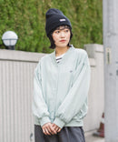 【BEVERLY HILLS POLO CLUB/ビバリーヒルズポロクラブ】ミニ裏毛 Vネックルーズシルエットカーディガン