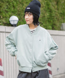 【BEVERLY HILLS POLO CLUB/ビバリーヒルズポロクラブ】ミニ裏毛 Vネックルーズシルエットカーディガン