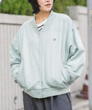 【BEVERLY HILLS POLO CLUB/ビバリーヒルズポロクラブ】ミニ裏毛 Vネックルーズシルエットカーディガン