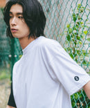【BRKNHOME/ブロークンホーム】×【ZERO STAIN/ゼロステイン】コラボ 袖配色 クルーネック Ｔシャツzo