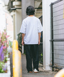 【SAVIER/サビアー】×【ZERO STAIN/ゼロステイン】コラボ 袖リブ クルーネック Tシャツzo