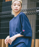 【SAVIER/サビアー】×【ZERO STAIN/ゼロステイン】コラボ 袖リブ クルーネック Tシャツzo