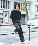 【SAVIER/サビアー】×【ZERO STAIN/ゼロステイン】コラボ 袖リブ クルーネック Tシャツzo