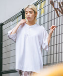 【SAVIER/サビアー】×【ZERO STAIN/ゼロステイン】コラボ ヘンリーネックTシャツzo