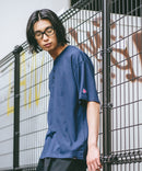 【SAVIER/サビアー】×【ZERO STAIN/ゼロステイン】コラボ ヘンリーネックTシャツzo