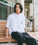 【OUTDOOR EXCHANGE/アウトドアエクスチェンジ】×【ZERO STAIN/ゼロステイン】コラボ モックネック ポケット付 Tシャツzo