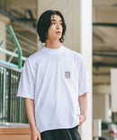 【OUTDOOR EXCHANGE/アウトドアエクスチェンジ】×【ZERO STAIN/ゼロステイン】コラボ モックネック ポケット付 Tシャツzo