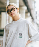 【OUTDOOR EXCHANGE/アウトドアエクスチェンジ】×【ZERO STAIN/ゼロステイン】コラボ モックネック ポケット付 Tシャツzo