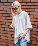 【SAVIER/サビアー】×【ZERO STAIN/ゼロステイン】コラボ ヘンリーネックTシャツzo