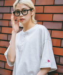 【SAVIER/サビアー】×【ZERO STAIN/ゼロステイン】コラボ ヘンリーネックTシャツzo