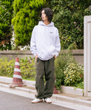 【BEN DAVIS/ベンデイビス】ワンポイントキモウフーディー ヘビーウェイトスウェット ワンポイント刺繍 裏起毛 プルオーバーパーカー