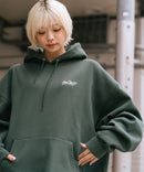 【BEN DAVIS/ベンデイビス】ワンポイントキモウフーディー ヘビーウェイトスウェット ワンポイント刺繍 裏起毛 プルオーバーパーカー