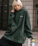 【BEN DAVIS/ベンデイビス】ワンポイントキモウフーディー ヘビーウェイトスウェット ワンポイント刺繍 裏起毛 プルオーバーパーカー