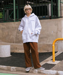 【BEN DAVIS/ベンデイビス】ウラキモウジップフーディー ヘビーウェイトスウェット ワンポイント刺繍 フルジップパーカー