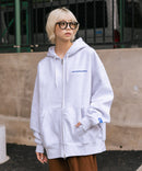 【BEN DAVIS/ベンデイビス】ウラキモウジップフーディー ヘビーウェイトスウェット ワンポイント刺繍 フルジップパーカー