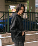 【BEN DAVIS/ベンデイビス】ウラキモウジップフーディー ヘビーウェイトスウェット ワンポイント刺繍 フルジップパーカー