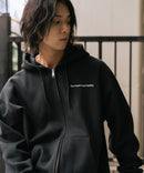 【BEN DAVIS/ベンデイビス】ウラキモウジップフーディー ヘビーウェイトスウェット ワンポイント刺繍 フルジップパーカー