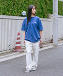 【BEN DAVIS/ベンデイビス】パウダーブリーチ加工 ヴィンテージ加工 バックプリントシャツ ❘ジーンズメイト公式オンラインショップ