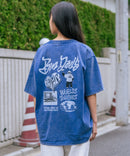 【BEN DAVIS/ベンデイビス】パウダーブリーチ加工 ヴィンテージ加工 バックプリントシャツ ❘ジーンズメイト公式オンラインショップ