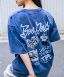 【BEN DAVIS/ベンデイビス】パウダーブリーチ加工 ヴィンテージ加工 バックプリントシャツ ❘ジーンズメイト公式オンラインショップ