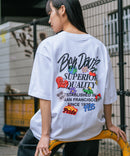 【BEN DAVIS/ベンデイビス】GRATEFUL バックプリントTシャツ ホワイト ❘ジーンズメイト公式オンラインショップ