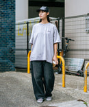 【BEN DAVIS/ベンデイビス】パウダーブリーチ加工 ヴィンテージ加工 バックプリントシャツ ❘ジーンズメイト公式オンラインショップ