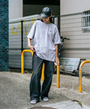 【BEN DAVIS/ベンデイビス】パウダーブリーチ加工 ヴィンテージ加工 バックプリントシャツ ❘ジーンズメイト公式オンラインショップ