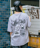【BEN DAVIS/ベンデイビス】パウダーブリーチ加工 ヴィンテージ加工 バックプリントシャツ ❘ジーンズメイト公式オンラインショップ