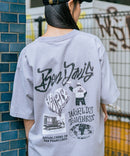 【BEN DAVIS/ベンデイビス】パウダーブリーチ加工 ヴィンテージ加工 バックプリントシャツ ❘ジーンズメイト公式オンラインショップ