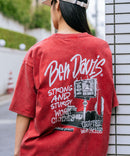 【BEN DAVIS/ベンデイビス】パウダーブリーチ加工 ヴィンテージ加工 バックプリントシャツ ❘ジーンズメイト公式オンラインショップ