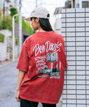 【BEN DAVIS/ベンデイビス】パウダーブリーチ加工 ヴィンテージ加工 バックプリントシャツ ❘ジーンズメイト公式オンラインショップ