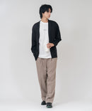 【TIMBRE POSTE】【コーデに迷わないお得なセットアイテム】ニットソーカーディガン Tシャツ 2点セット ボタンレスカーディガン 伸縮性 保温性 杢調 羽織り ユニセックス ❘ジーンズメイト公式オンラインショップ