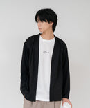 【TIMBRE POSTE】【コーデに迷わないお得なセットアイテム】ニットソーカーディガン Tシャツ 2点セット ボタンレスカーディガン 伸縮性 保温性 杢調 羽織り ユニセックス ❘ジーンズメイト公式オンラインショップ