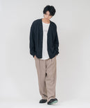 【NEOSARTIC/ネオサーティック】【コーデに迷わないお得なセットアイテム】梨地カーディガン ロンTセット 2点セット 羽織り 単品使い ユニセックス