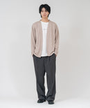 【TIMBRE POSTE】【コーデに迷わないお得なセットアイテム】ニットソーカーディガン Tシャツ 2点セット ボタンレスカーディガン 伸縮性 保温性 杢調 羽織り ユニセックス ❘ジーンズメイト公式オンラインショップ