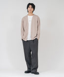【TIMBRE POSTE】【コーデに迷わないお得なセットアイテム】ニットソーカーディガン Tシャツ 2点セット ボタンレスカーディガン 伸縮性 保温性 杢調 羽織り ユニセックス ❘ジーンズメイト公式オンラインショップ