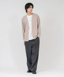 【TIMBRE POSTE】【コーデに迷わないお得なセットアイテム】ニットソーカーディガン Tシャツ 2点セット ボタンレスカーディガン 伸縮性 保温性 杢調 羽織り ユニセックス ❘ジーンズメイト公式オンラインショップ
