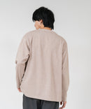 【TIMBRE POSTE】【コーデに迷わないお得なセットアイテム】ニットソーカーディガン Tシャツ 2点セット ボタンレスカーディガン 伸縮性 保温性 杢調 羽織り ユニセックス ❘ジーンズメイト公式オンラインショップ