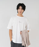 【TIMBRE POSTE】【コーデに迷わないお得なセットアイテム】ニットソーカーディガン Tシャツ 2点セット ボタンレスカーディガン 伸縮性 保温性 杢調 羽織り ユニセックス ❘ジーンズメイト公式オンラインショップ