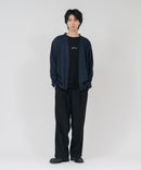 【TIMBRE POSTE】【コーデに迷わないお得なセットアイテム】ニットソーカーディガン Tシャツ 2点セット ボタンレスカーディガン 伸縮性 保温性 杢調 羽織り ユニセックス ❘ジーンズメイト公式オンラインショップ