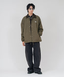 【BEN DAVIS/ベンデイビス】【ゆったり羽織ってコーデに抜け感をプラス】バックプリントコーチジャケット アウターコーデュロイ衿 軽量 アメカジ ストリート ユニセックス