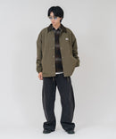 【BEN DAVIS/ベンデイビス】【ゆったり羽織ってコーデに抜け感をプラス】バックプリントコーチジャケット アウターコーデュロイ衿 軽量 アメカジ ストリート ユニセックス