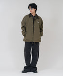 【BEN DAVIS/ベンデイビス】【ゆったり羽織ってコーデに抜け感をプラス】バックプリントコーチジャケット アウターコーデュロイ衿 軽量 アメカジ ストリート ユニセックス