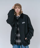 【BEN DAVIS/ベンデイビス】【ゆったり羽織ってコーデに抜け感をプラス】バックプリントコーチジャケット アウターコーデュロイ衿 軽量 アメカジ ストリート ユニセックス
