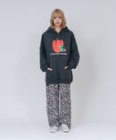【はらぺこあおむし/The Very Hungry Caterpillar】【ユニセックスデザインでリンクコーデにも◎】裏起毛プルオーバーパーカー フーディ 保温 エリック・カール 絵本 キャラクター グッズ