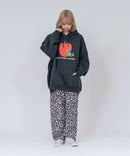 【はらぺこあおむし/The Very Hungry Caterpillar】【ユニセックスデザインでリンクコーデにも◎】裏起毛プルオーバーパーカー フーディ 保温 エリック・カール 絵本 キャラクター グッズ
