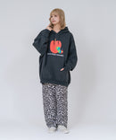 【はらぺこあおむし/The Very Hungry Caterpillar】【ユニセックスデザインでリンクコーデにも◎】裏起毛プルオーバーパーカー フーディ 保温 エリック・カール 絵本 キャラクター グッズ