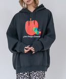 【はらぺこあおむし/The Very Hungry Caterpillar】【ユニセックスデザインでリンクコーデにも◎】裏起毛プルオーバーパーカー フーディ 保温 エリック・カール 絵本 キャラクター グッズ