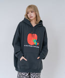 【はらぺこあおむし/The Very Hungry Caterpillar】【ユニセックスデザインでリンクコーデにも◎】裏起毛プルオーバーパーカー フーディ 保温 エリック・カール 絵本 キャラクター グッズ